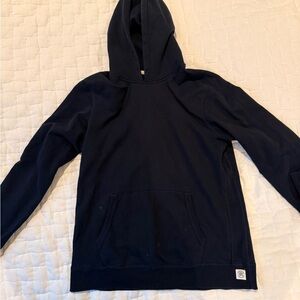 black reigning champ hoodie large